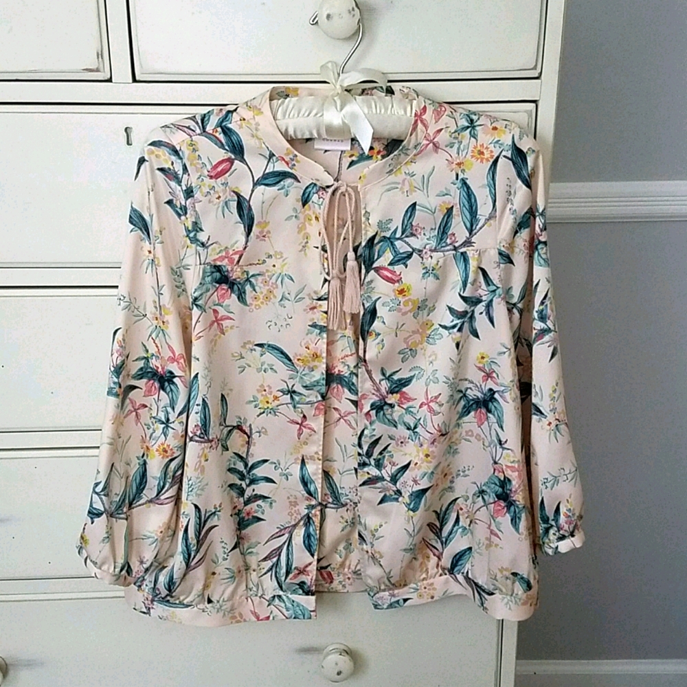 Asian Infusion Silk Jacket